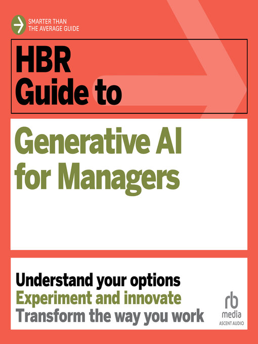 Cover image for HBR Guide to Generative AI for Managers
